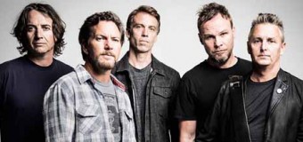 Pearl Jam “Lightning Bolt Tour” Concerts Airing on SiriusXM