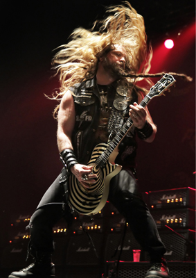 Zakk Wylde and Black Label Society Performing At Manchester Apol