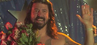 Watch Dave Grohl Channel “Carrie” in ALS Ice Bucket Clip