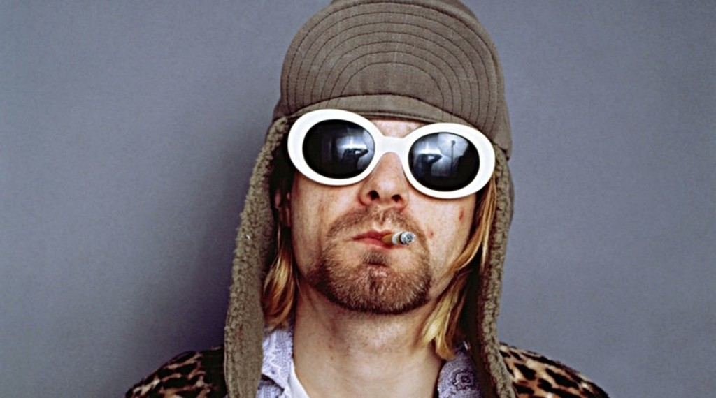 Singer Kurt Cobain Smoking Cigarette