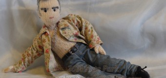Knitted Morrissey Doll Maker Under Siege