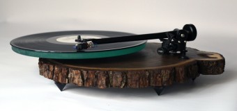 Father-Son Team Building Wooden Turntables