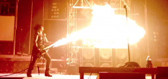 Nikki Sixx Calls His Flamethrower Bass “Painfully Violent”