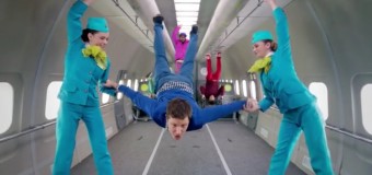 Watch OKGO Use Zero-Gravity in Their “Upside Down & Inside Out” Video