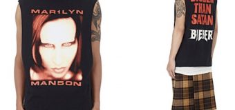 This Super Pricey Justin Bieber Shirt is All About Marilyn Manson